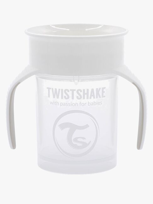 Twistshake 360 Øvekop, White