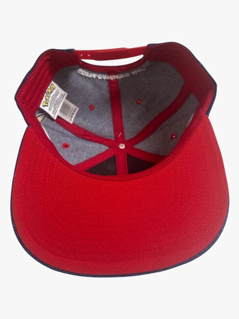 Pokémon Denim Snapback Kasket, Pokéball