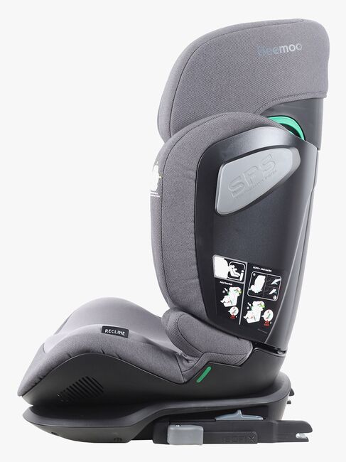 Beemoo Recline i-Size Autostol, Mineral Grey