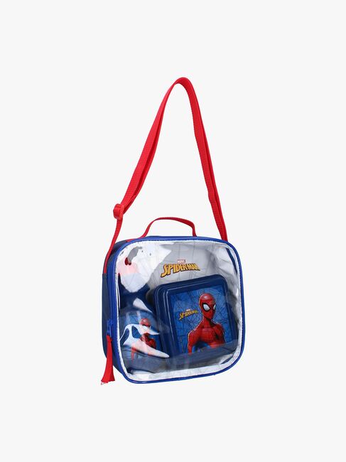 Marvel Spider-Man Madkasse & Flaske Sæt, Blå