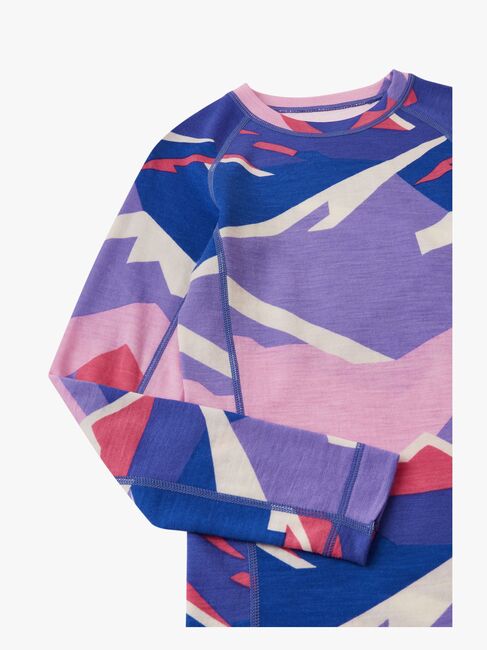 Reima Taitoa Skiundertøj Uldmix, Breezy Violet