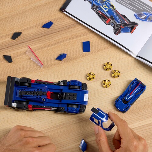 Mattel Brick Shop Hot Wheels Speed Series Brick Shop Hot Wheels Byggesæt Cadillac Project GTP Hypercar 236 Dele