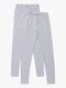 Luca & Lola Agata Leggings 2-pak, Grey Melange
