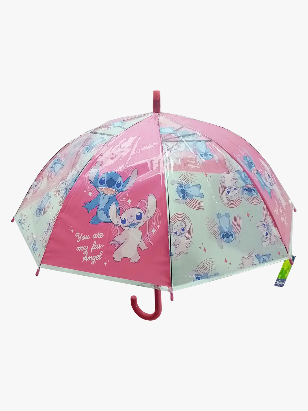Disney Lilo and Stitch Paraply Beach, Pink