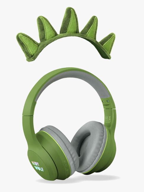 Kidywolf KIDYEARS Headsets Bluetooth med Magnetører, Dinosaur