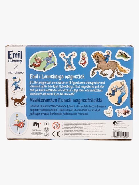 Emil fra Lønneberg Magnetsæt 19 Dele