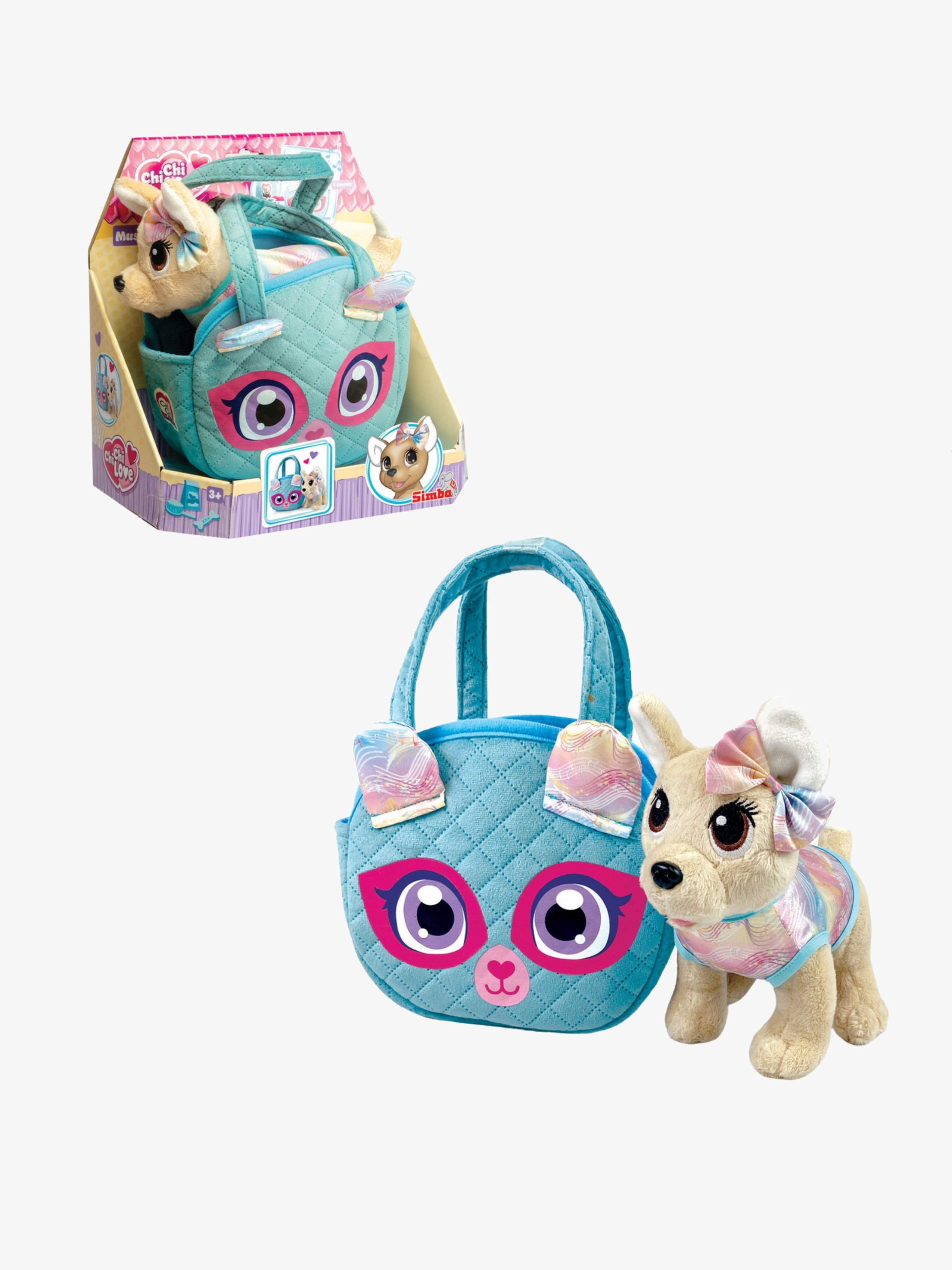 ChiChi Love Interaktiv Bamse Chihuahua Med Taske 20 cm