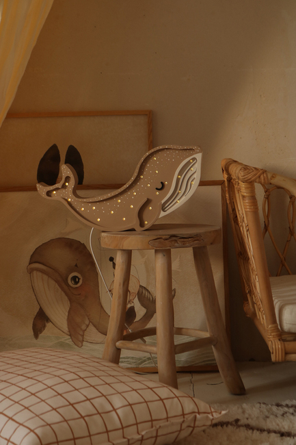 Little Lights Lampe Hval, Cinnamon Brown