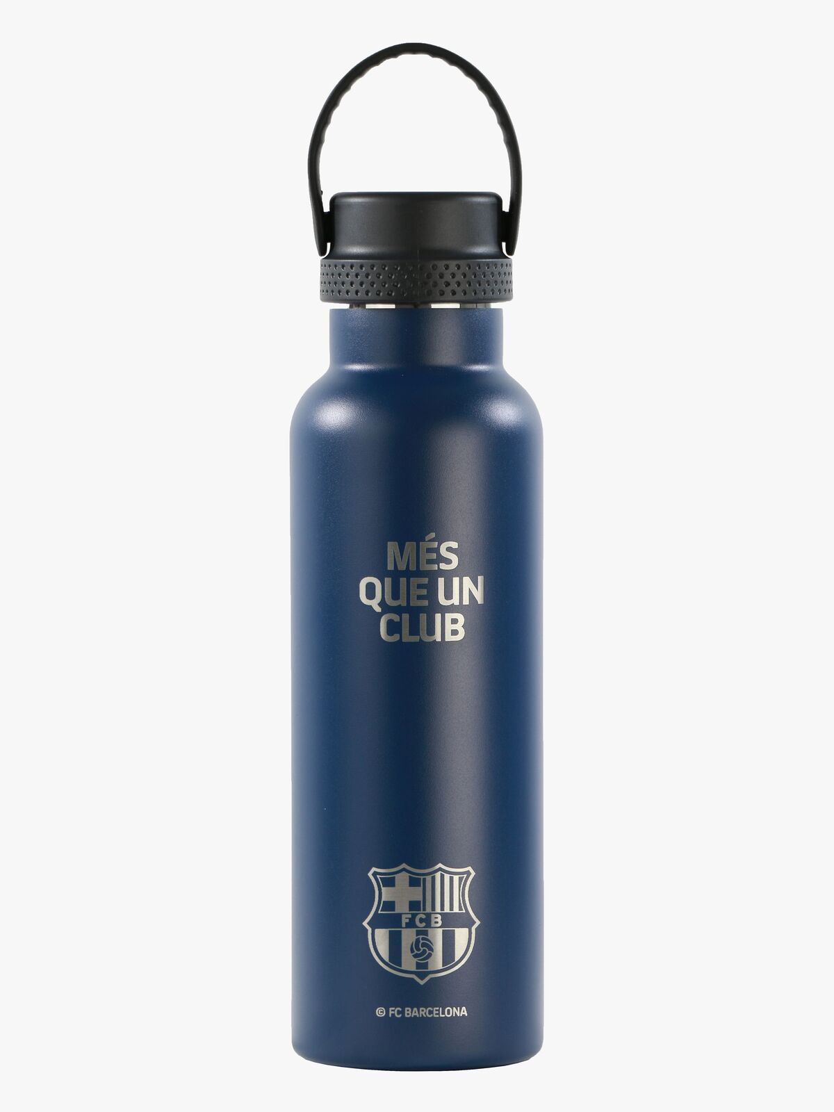 FC Barcelona Stainless Steel Drikkedunk 600ml, Navy