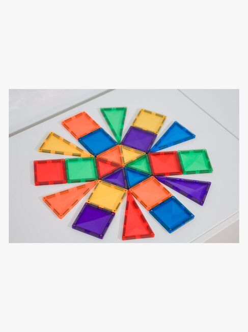 Connetix Magnetiske Byggeklodser Rainbow Mini Pack 24 Dele