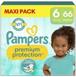 Pampers Premium Protection Bleer Str. 6 13-18 kg 66-pak