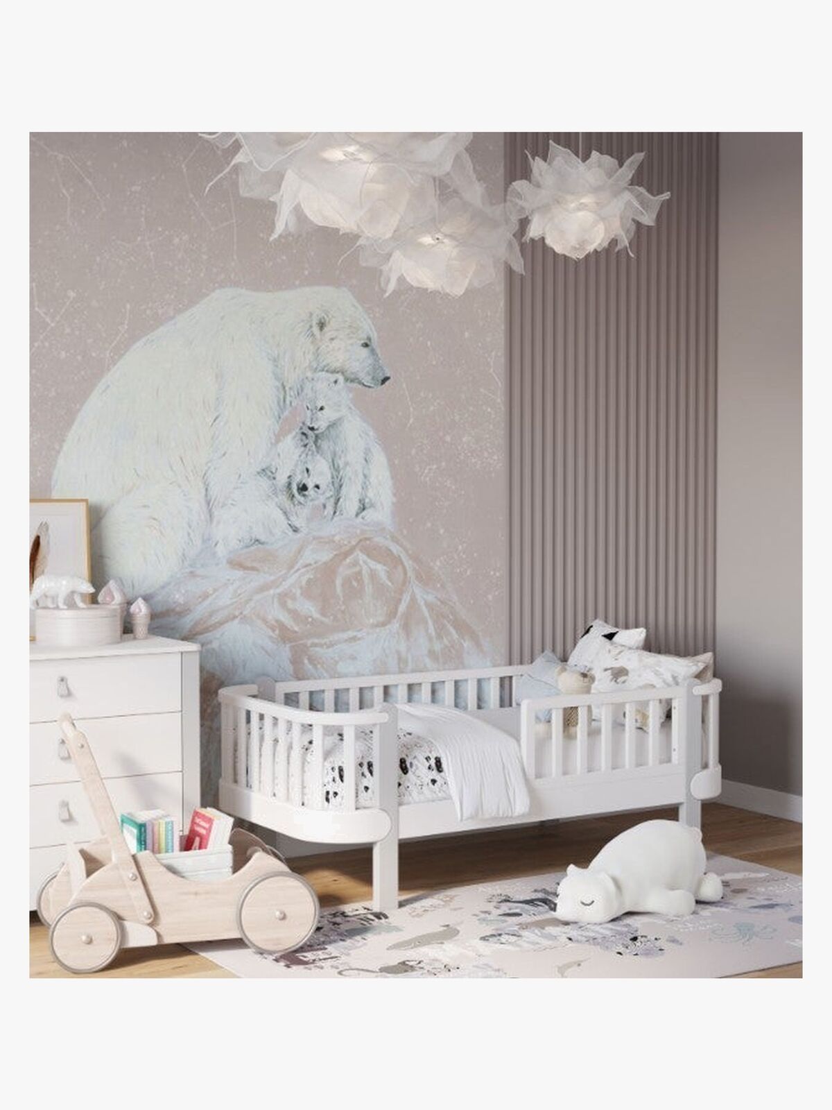 Yappy Kids Børneseng, SkyGrey