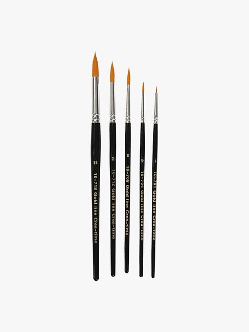 Gold Line Runde Pensler