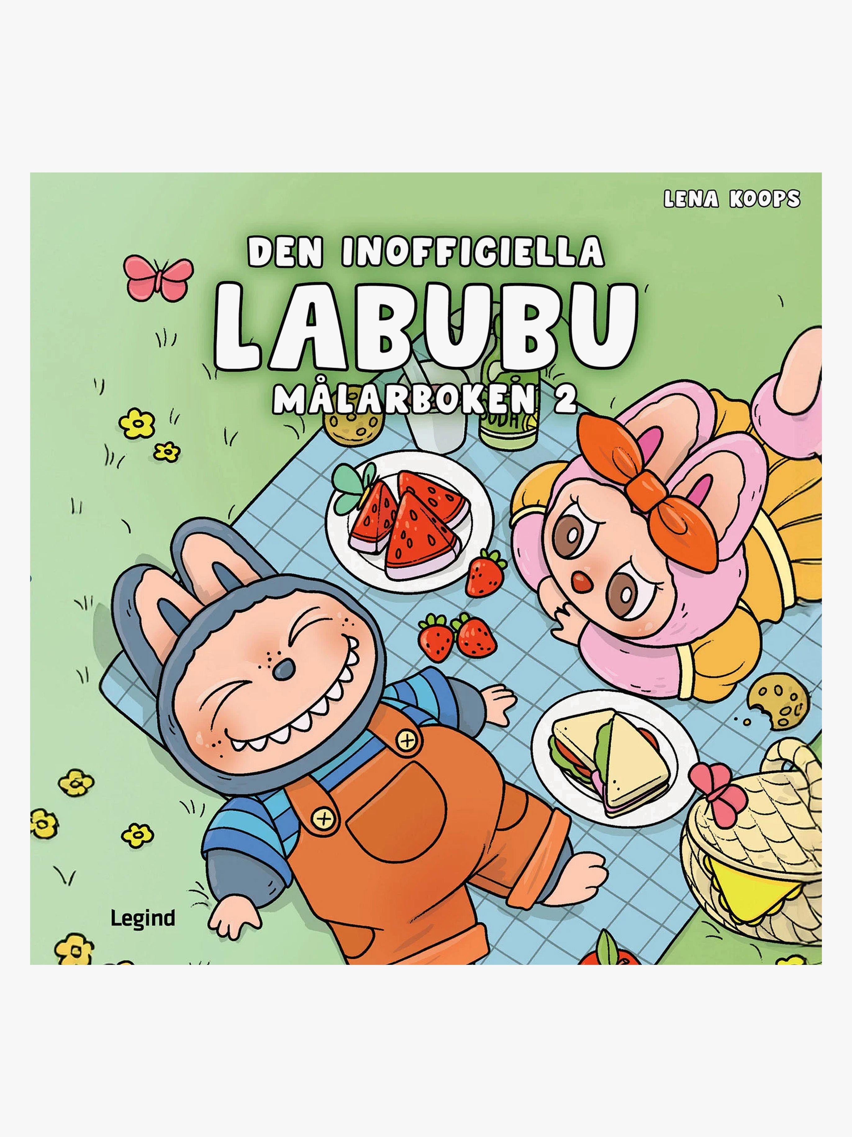 Legind A/S LABUBU Den Uofficielle 2 Malebog