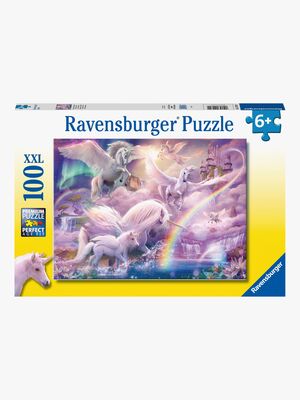 Ravensburger Puslespil Unicorn Pagasai, 100 Brikker