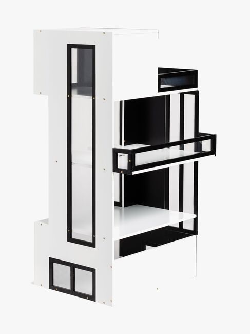 Cloudberry Castle Dukkehus, Sort/Hvid