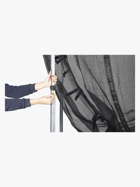 Plum 12ft Space Zone II Telescopic Trampolin inkl. Beskyttelsesnet 366 cm