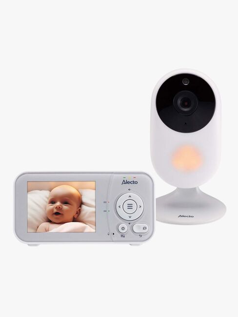Alecto DVM2028 Babyalarm, Grå/Hvid