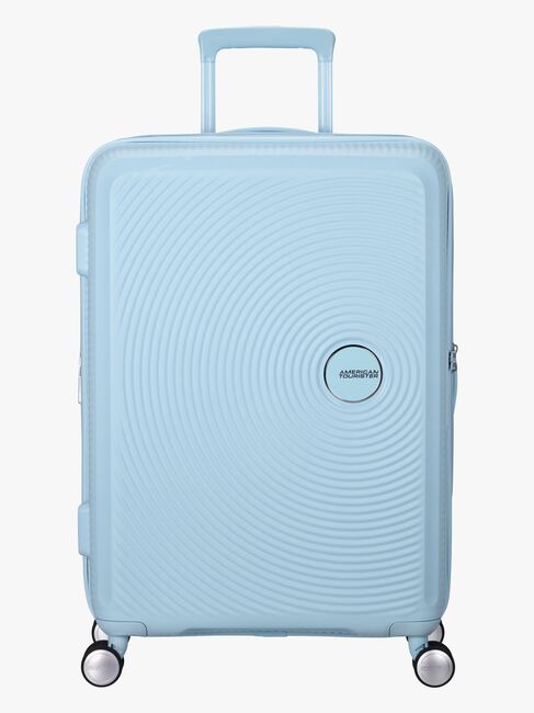 American Tourister Soundbox Spinner Kuffert 71,5L, Pastel Blue