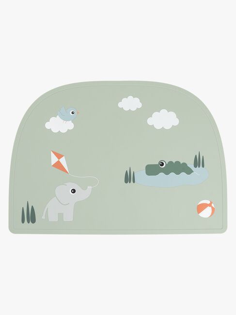 Done By Deer Playgorund Dækkeserviet Silikone, Green