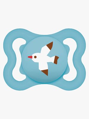 MAM Supreme Sut Silikone 0-6m, Blå