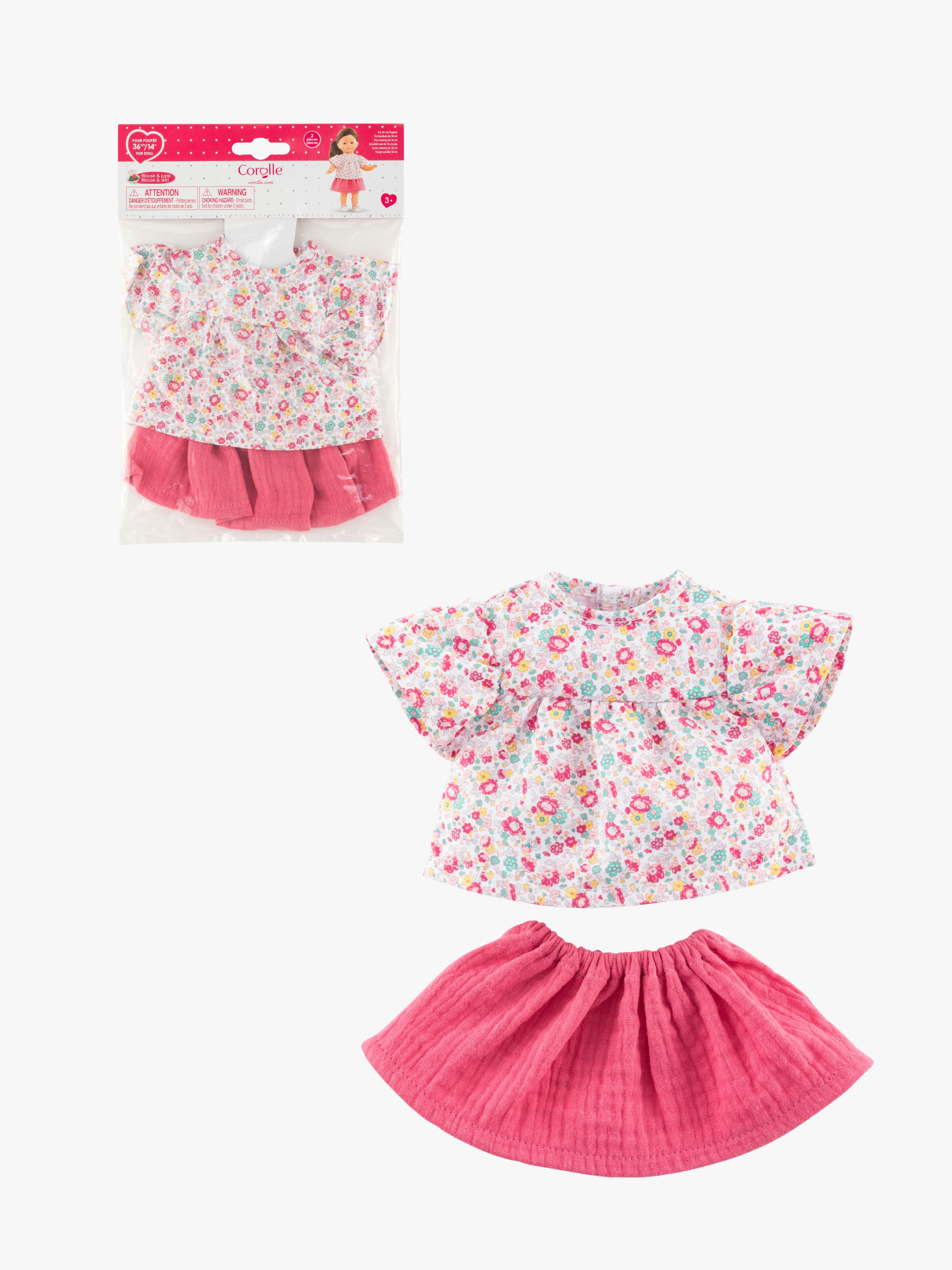 Corolle Dukketøj Bluse & Nederdel 36 cm