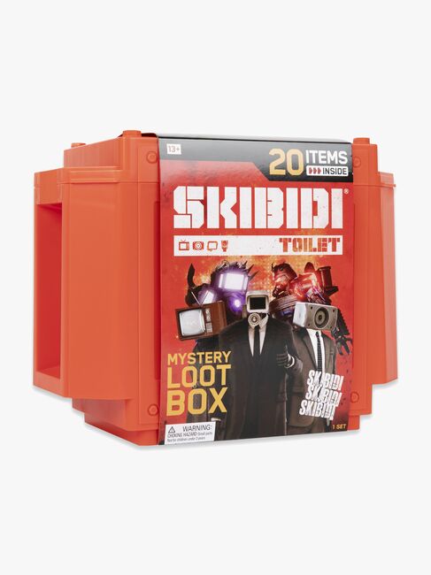 SKIBIDI TOILET Giant Mystery Surprise Box Samlerobjekt