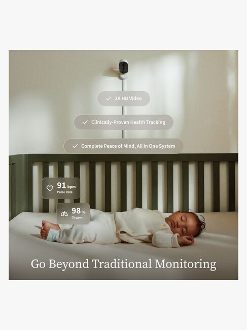 Owlet Dream Duo All-in-One Smart Babymonitor System (3rd Gen), Bedtime Blue