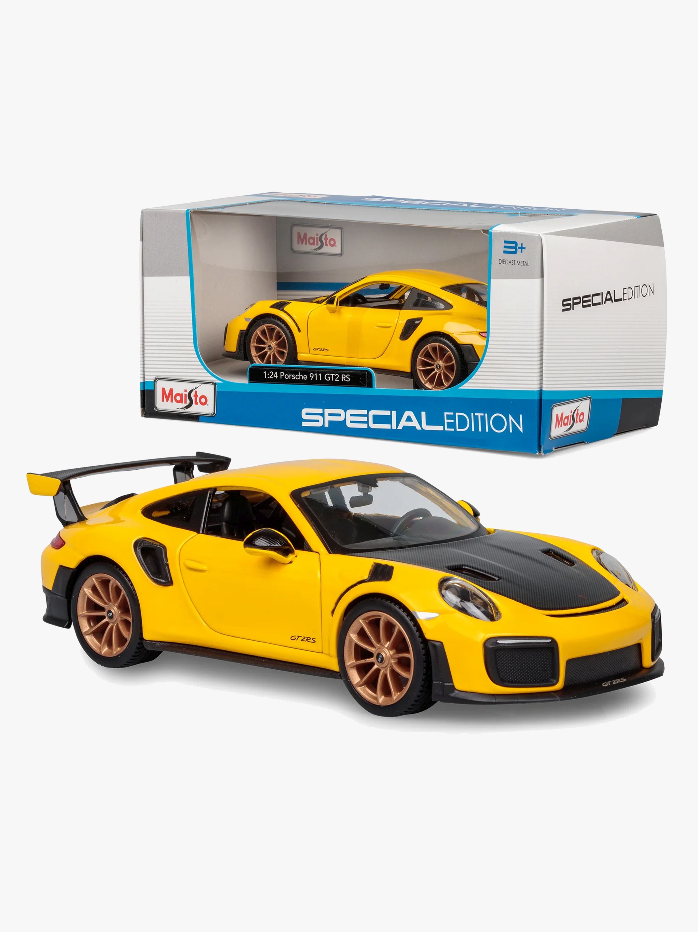 Maisto Porsche 911 GT2 RS Modelbil 1:24, El bil til børn