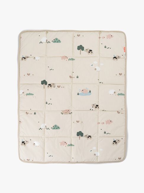 Done By Deer Tiny Farm Legetæppe, Sand