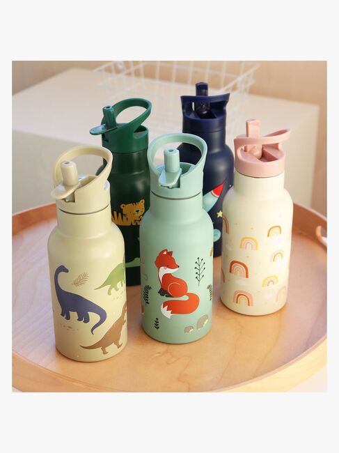 A Little Lovely Company Drikkedunk Skovvenner 350 ml, Grøn