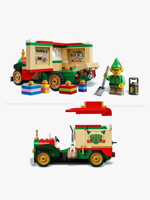 LEGO Iconic 40746 Julemandens pakkebil