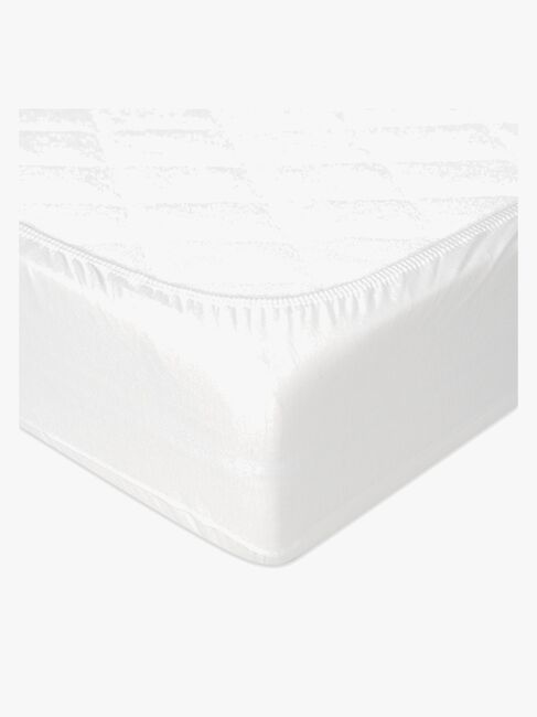 BabyMatex Hygienic Bamboo Vandtæt Stræklagen til Barneseng 70 x 140 cm, Hvid