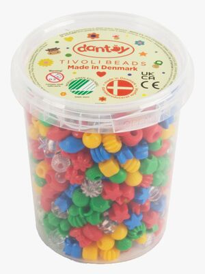 Dantoy Classic Tivoli Perler Large 520 Stk.