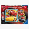 Ravensburger Disney Cars 3 Puslespil 3x49 Brikker