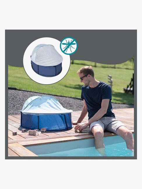 BabyMoov UV-Telt, Blue/White