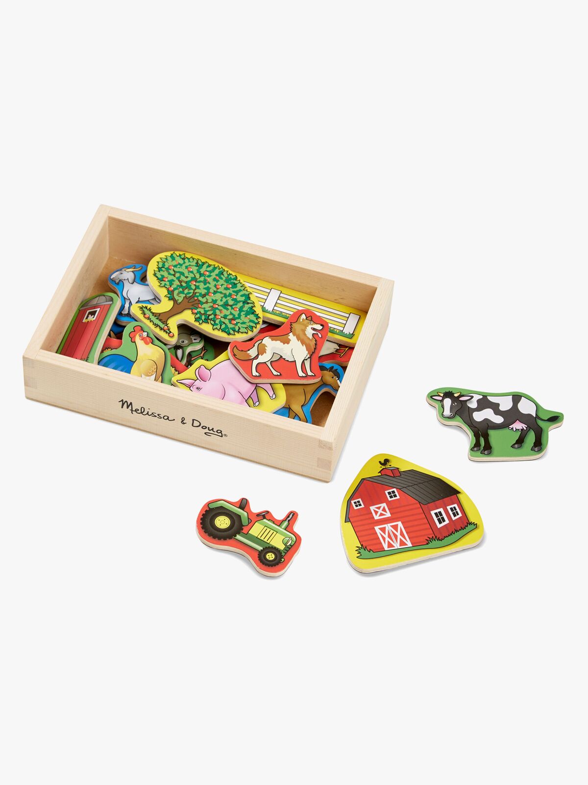 Melissa & Doug Magneter Bondegård 20 Stk.