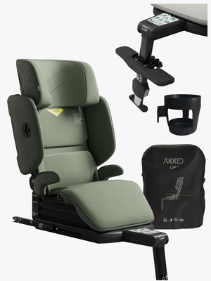 Axkid Up Autostol inkl. Tilbehør, Nordic Bloom Green