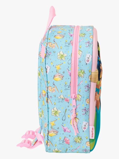 Disney Princess 3D Mini Rygsæk 6L, Lyserød/blå