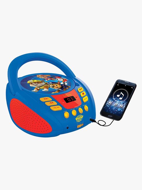 Paw Patrol CD-Afspiller, Blå/Rød