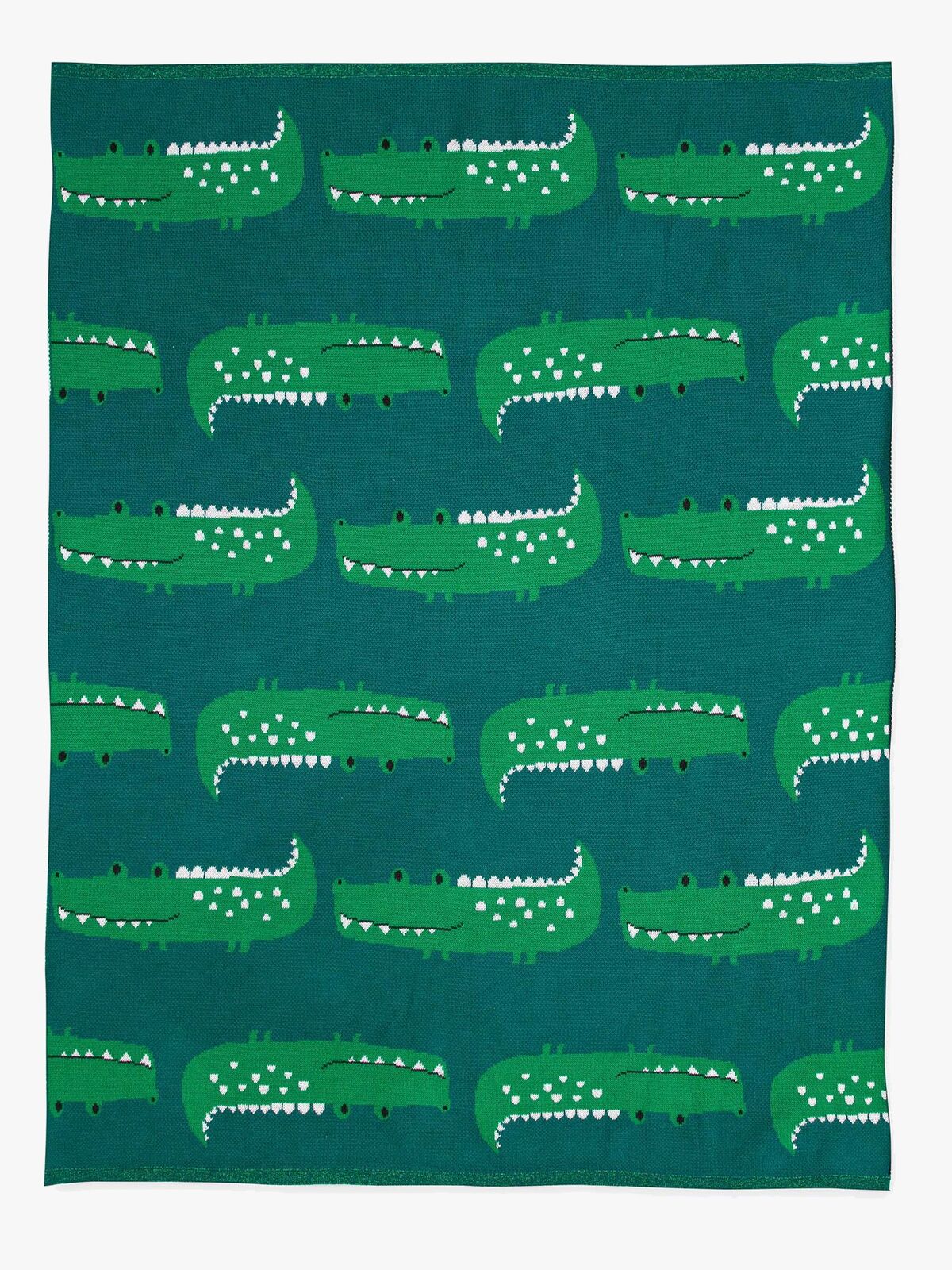 Bizzi Growin Strikket Tæppe Aio Baby, Rocka Croc