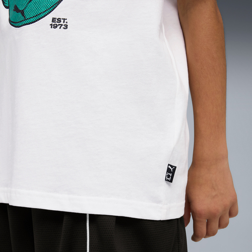 Puma Basketball Flagrant Foul T-shirt, Hvid