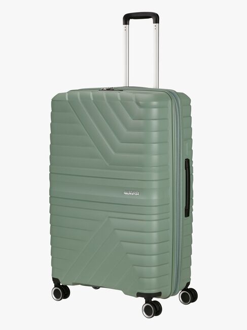 American Tourister Flytwist Kuffert 101-117L, Botanic Green
