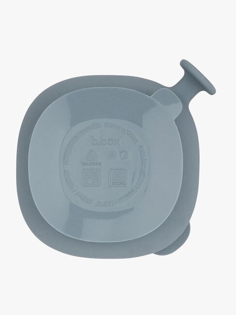 b.box Skål med Låg Silikone, Ocean