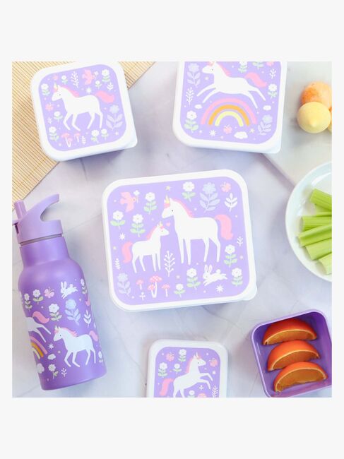 A Little Lovely Company Madkasse-sæt, Unicorn dreams