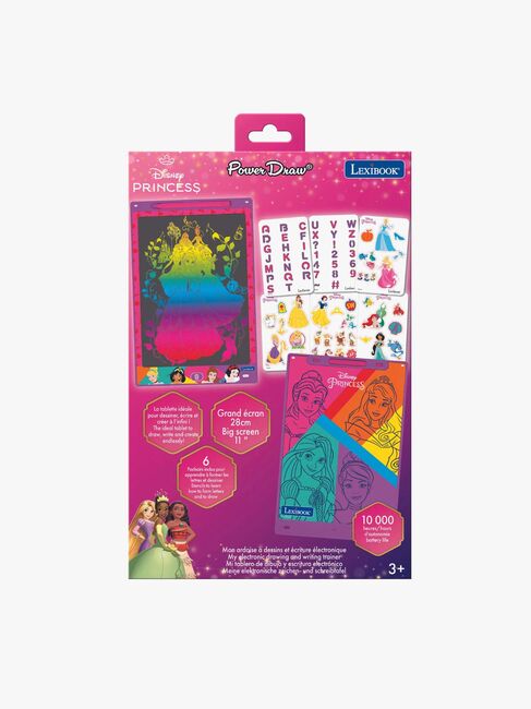 Lexibook Disney Princess Tegnetablet med Stencilskabeloner