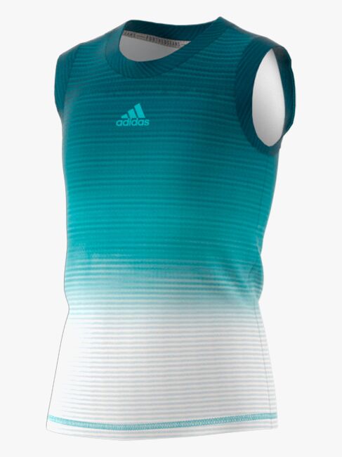 Adidas Girls Parley Tank Træningstrøje, Blue