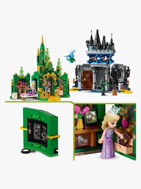 LEGO Wicked 75689 Emerald City og Kiamo Ko-slottet