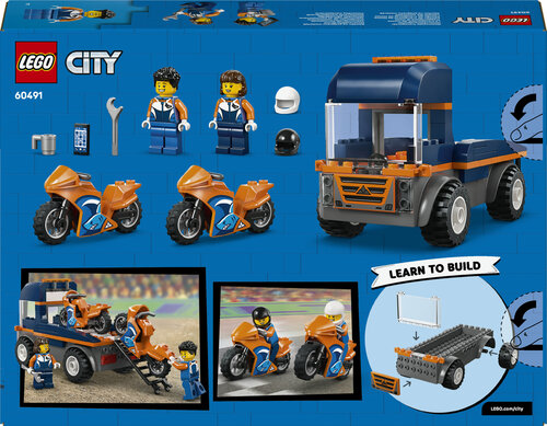 LEGO City 60491 Motorcykel-transporter