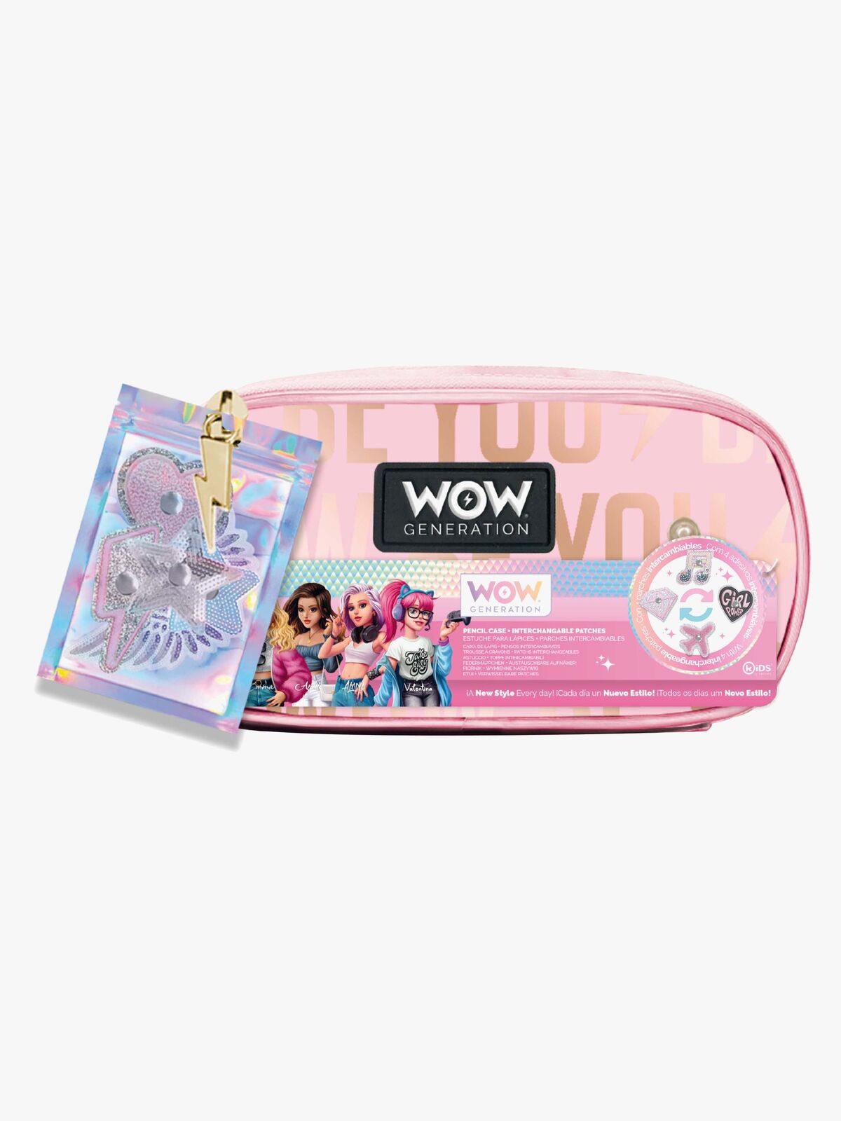 WOW Generation Penalhus med Mærker, Pink